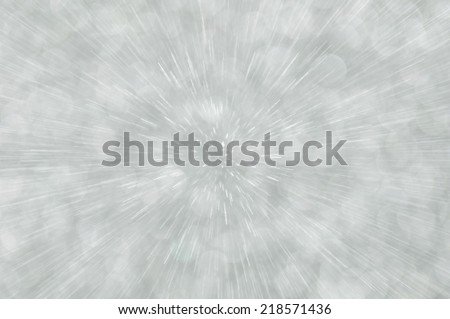 white abstract explosion with defocused lights background