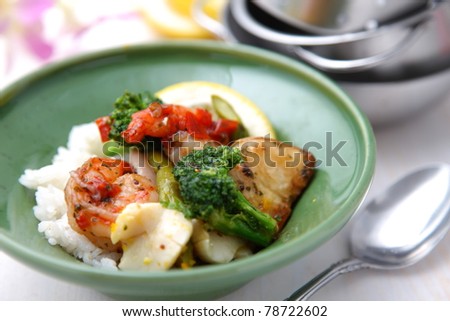Buttered Garlic Shrimp