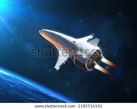 Sci-Fi Space Shuttle