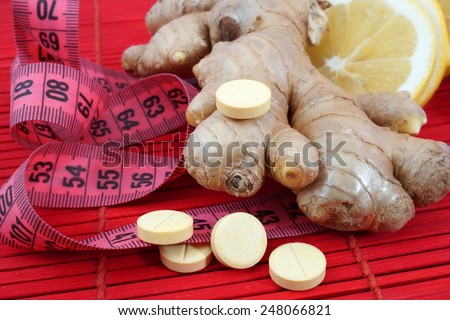 ginger with lemon for weight loss.  Fat loss supplements.
