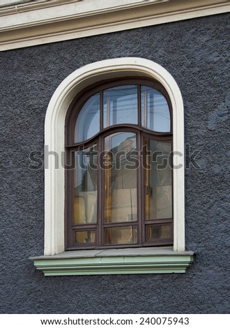 rounded window