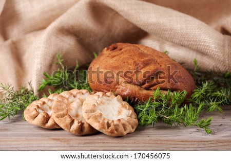 Kalakukko is a traditional food from the Finnish region of Savonia made from fish baked inside a loaf of bread. Karelian pies are traditional pasties from the region of Karelia.