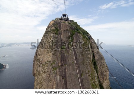 Sugar Loaf mountain Close Up, Rio de Janeiro - Brazil