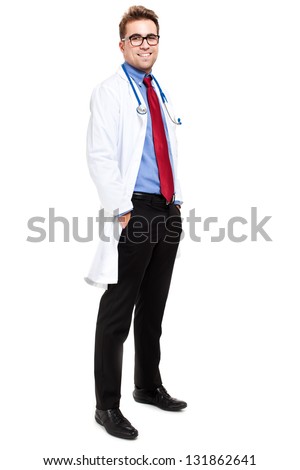 Doctor full length portrait Doctor full length portrait