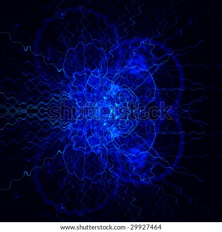 Abstract electric background