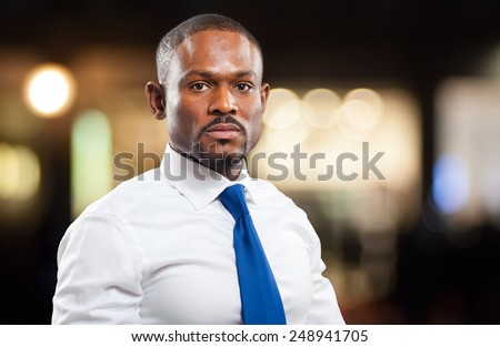 Black lawyer portrait