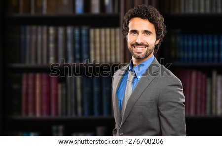 Confident lawyer portrait