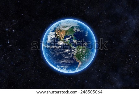 Planet Earth - Elements of this Image Furnished By NASA