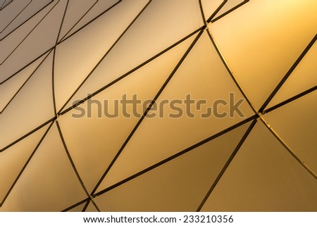 Golden Metal Background
