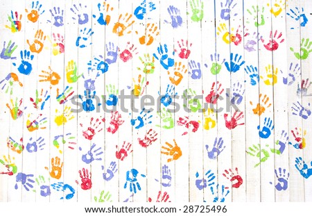 stock-photo-colorful-handprints-on-a-whi