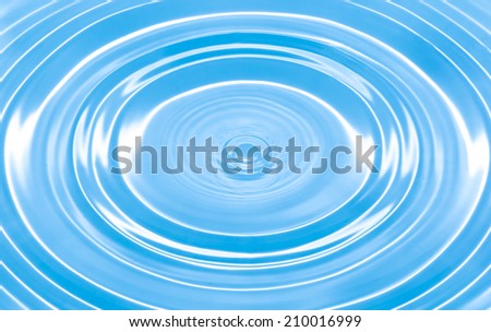Abstract blue circle water drop ripple. Liquid texture background.