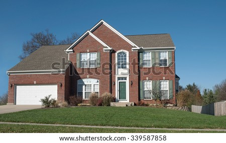 American Red Brick House