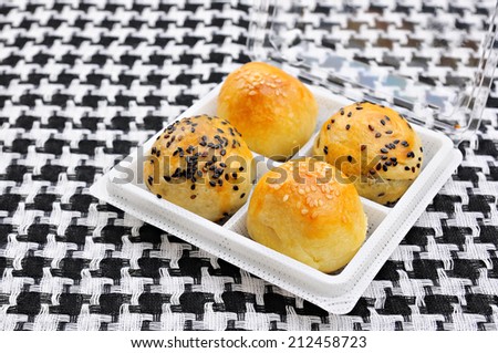 Chinese Pastry or Thai cake in box