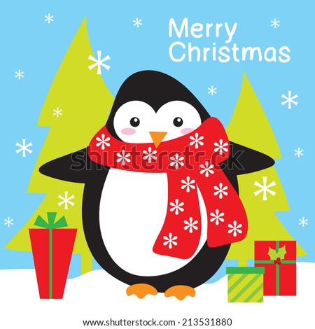 penguin and christmas penguin and christmas