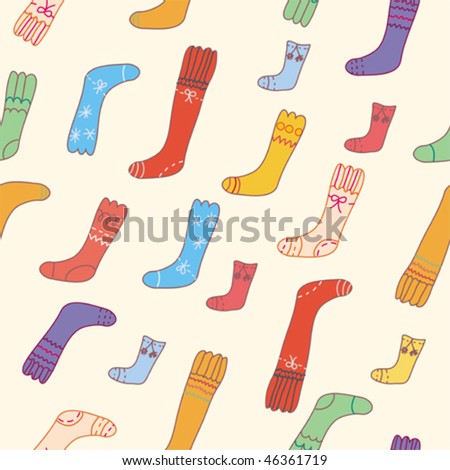 funny socks. with funny winter socks