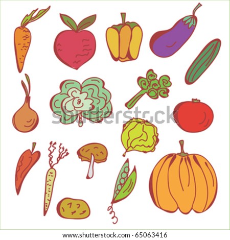 Vegetable Sketch