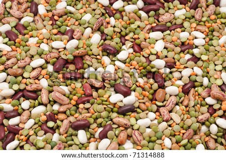 Soup of cereals - texture