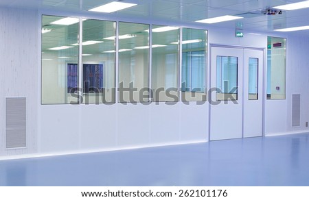 Doors separation in hospital building