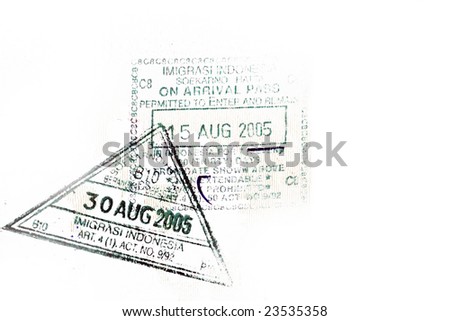 Visa Stamp