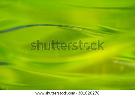Abstract Green Waves Background