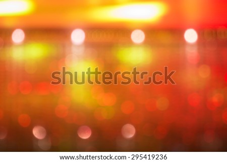 Blur background (night light color,blur by focusing from camera , not photoshop blur)