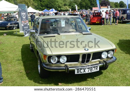 BROMLEY, LONDON/UK - JUNE 07 : BROMLEY PAGEANT of MOTORING. The biggest one-day classic car show in the world! June 07 2015 in Bromley, London, UK.