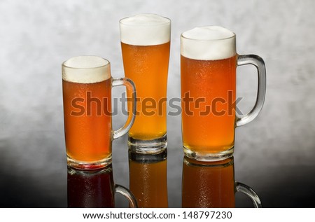 three beer