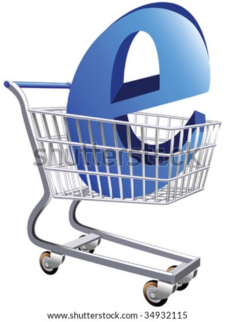 large shopping cart