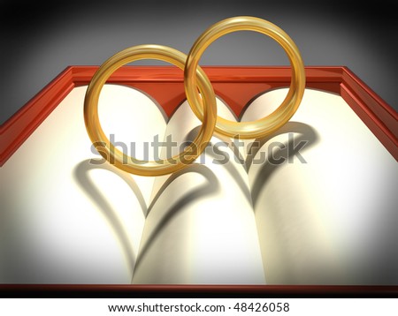 interlocking wedding rings