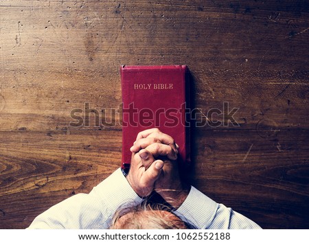 Hands prayer faith in christianity religion