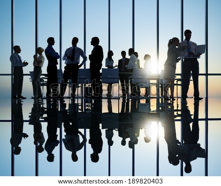 Group of Business People Meeting Group of Business People Meeting
