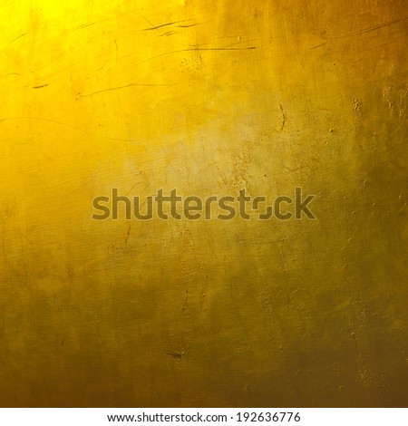 Gold colored wallpaper