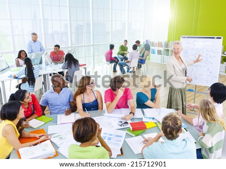 Group of Student in the Classroom