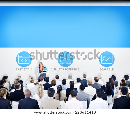 Business People Seminar Learning Concept