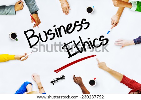 People Working and Business Ethics Concept