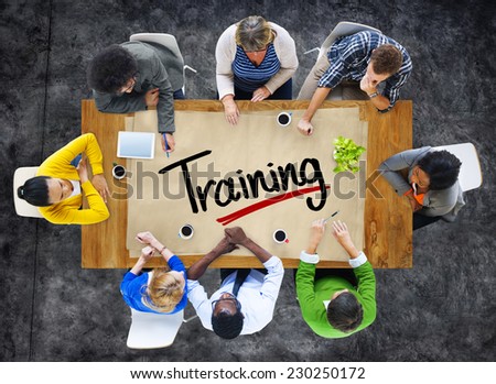 People in a Meeting and Single Word Training