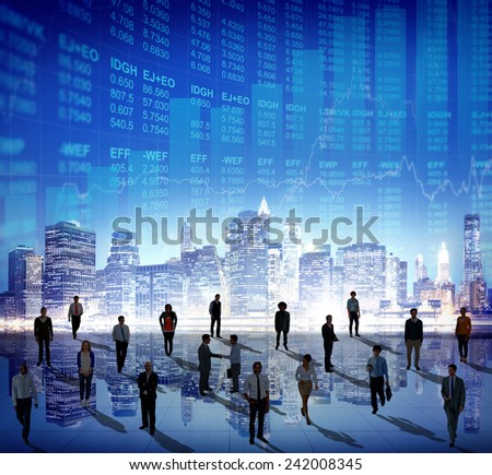 Stock Market Stock Exchange Trading Forex Business Currency International Concept
