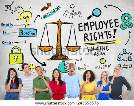 Employee Rights Employment Equality Job People Thinking Concept