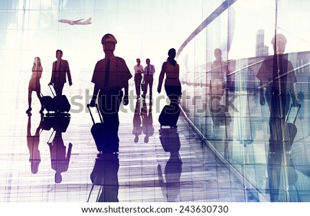 Travel Airport Business Cabin Crew Business Travel Concept