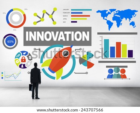 Businessman Planning Creativity Growth Success Innovation Concept