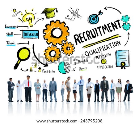 Diversity Business People Recruitment Profession Concept