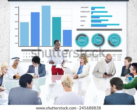 Business People Strategy Discussion Brainstorming Planning Concept