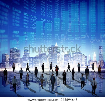 Stock Market Stock Exchange Trading Forex Business Currency International Concept