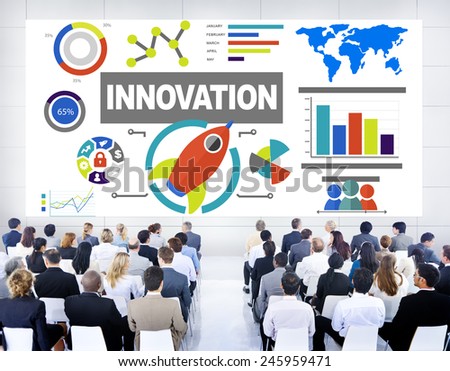 Business People Seminar Creativity Growth Success Innovation Concept