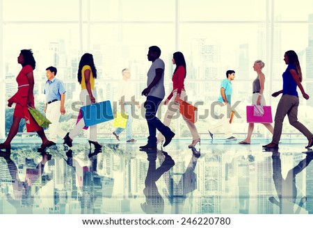 Shopping Purchase Retail Customer Consumer Sale Concept
