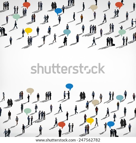 Diverse Diversity Ethnic Ethnicity Togetherness Variation Crowd Concept