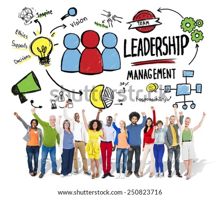 Diversity Casual People Leadership Management Celebration Success Concept