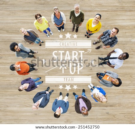 Start Up Plan Strategy Business Opportunity Growth Concept