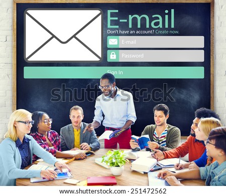 Email Online Messaging Social Media Internet Concept