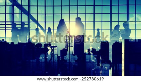 Business People Middle Eastern Ethnicity Communication Concept